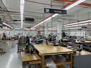 20,000 square feet production workshop owned by LORD's Tailor