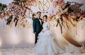 A sakura inspired opulent wedding